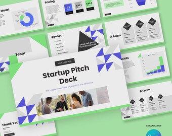 Szablon prezentacji dla startupu dla Canva | Kolekcja Forma 40