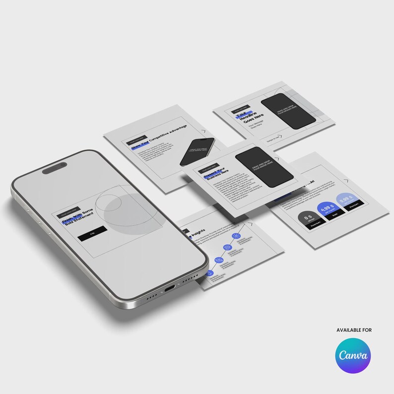 Canva Carousel Templates | Forma 20 Collection for Product and Saas ...
