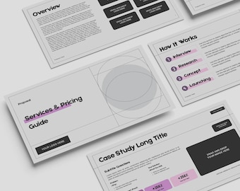 Canva Client Offer Deck | Forma 20 Collection