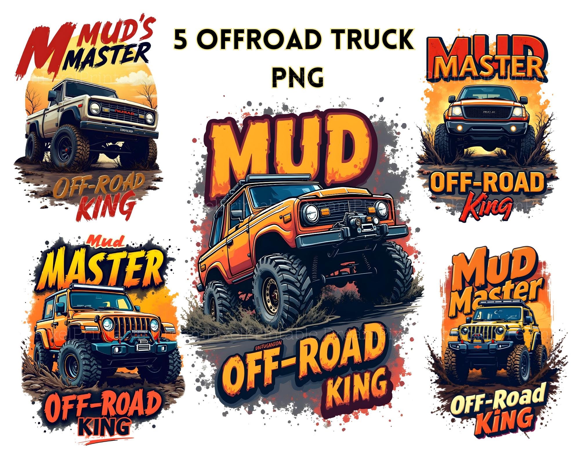 Muddin Sticker Mudding Diesel 4x4 Mud Life Decal Sticker In Custom Colors And Sizes ...