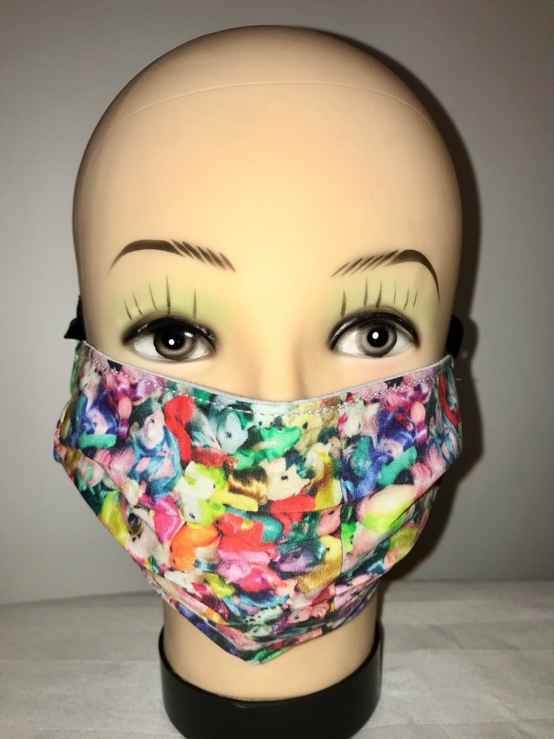 Fabric Reusable Mask Made With Original Art and Photography by Etsy UK