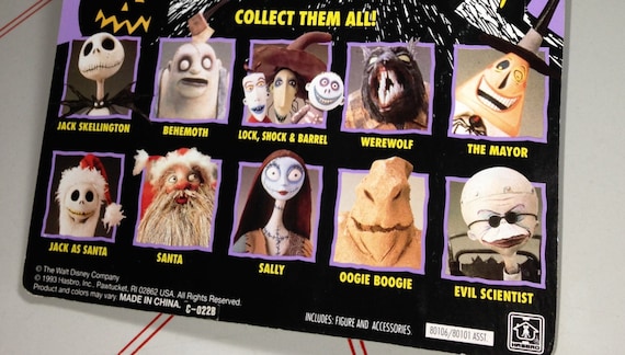 Vintage 1993 Tim Burton Nightmare Before Christmas Applause