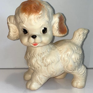 vintage Ruth Newton Sun Rubber baby squeaky toy puppy dog