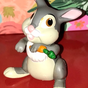 vintage 1989 McDonalds happy meal  PVC Walt Disney Bambi thumper the bunny figure