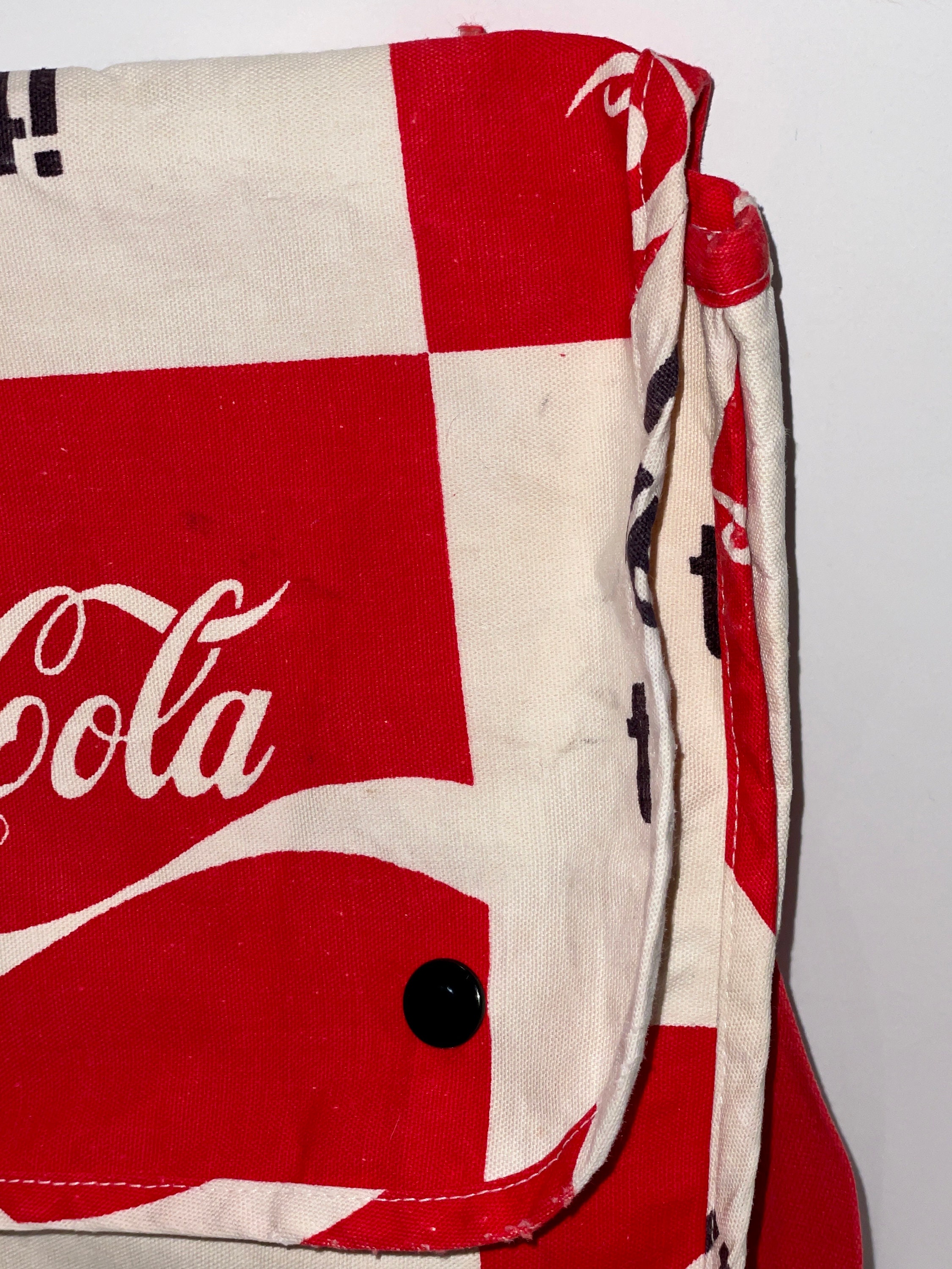 VINTAGE AUTHENTIC COCA~COLA BACK PACK MESSENGER DESIGN BAG!! COLLECTORS item The second drop from the Catalog x Coca-Cola® collaboration  main image 3