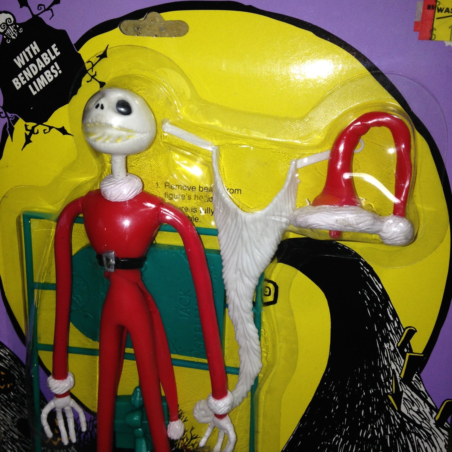 1993年Nightmare before christmasジャック 人形 Original 1993 Nightmare Before Christmas Collector Doll Set