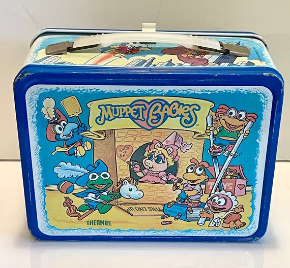 Vintage 1985 Aladdin Industries Jim Henson Muppet Babies Metal
