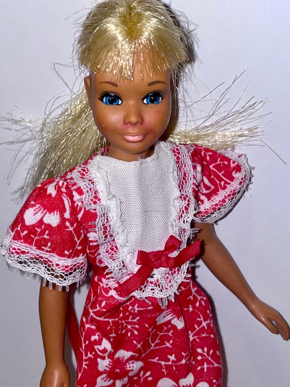 Buy Vintage Barbie Doll and Friends Clothes Unmarked Skipper Red