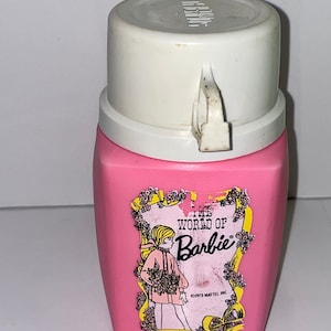 vintage 1973 the world of Barbie thermos brand thermos for vinyl lunch box