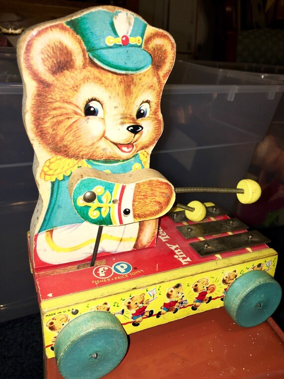 tiny teddy fisher price