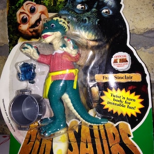 vintage walt disney hasbro action figure TV show doll dinosaurs