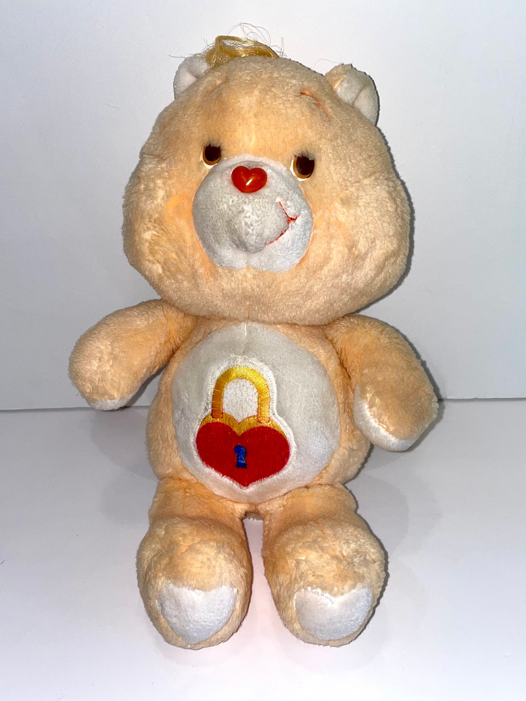 Kenner Peluche Ours Les Bisounours Care Bears Gros Taquin Vintage Kenner Peluche Ours Les Bisounours Care Bears Gros Taquin Vintage