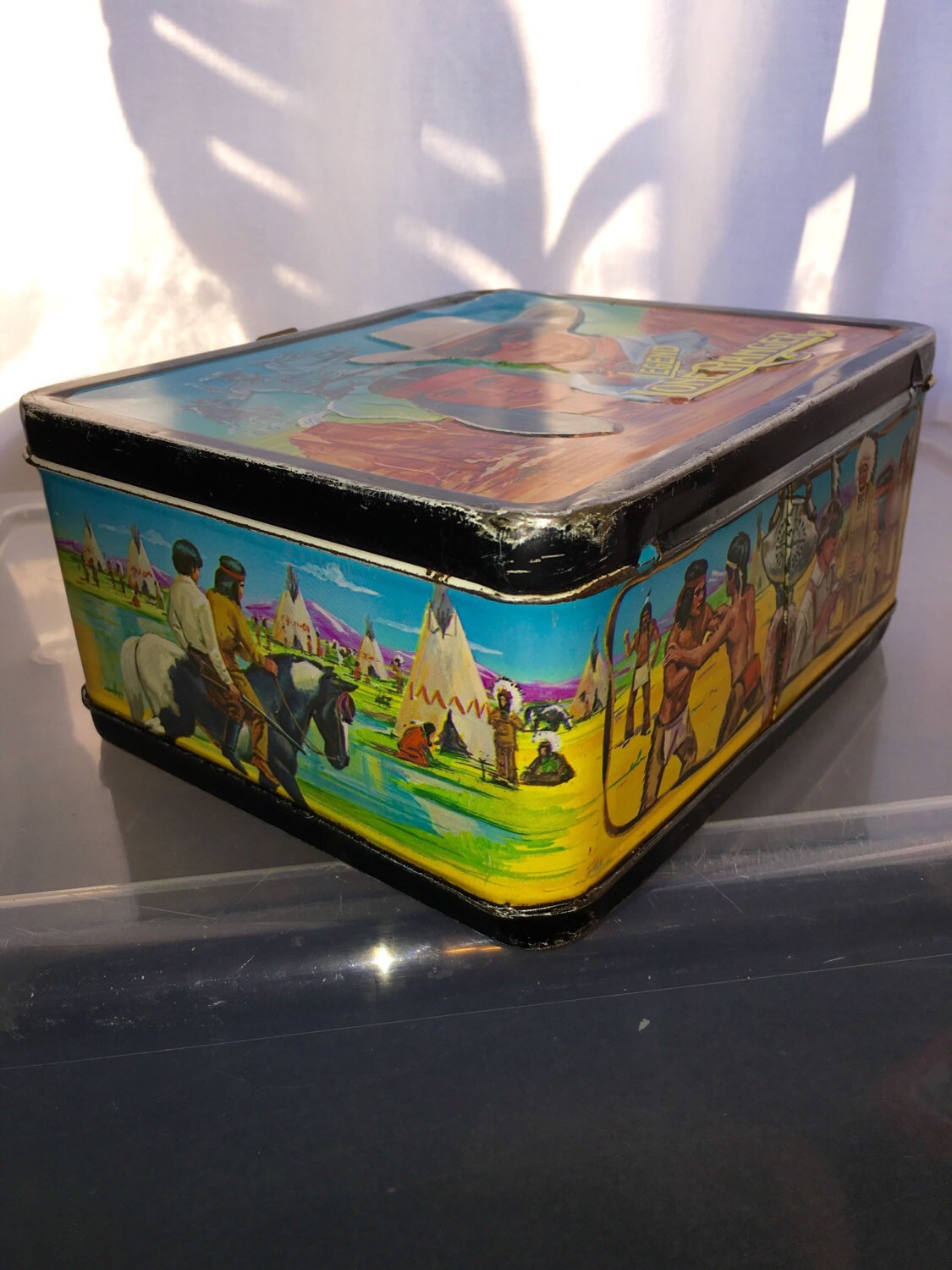 Vintage 1980 Lone Ranger Lunchbox With Thermos | eBay