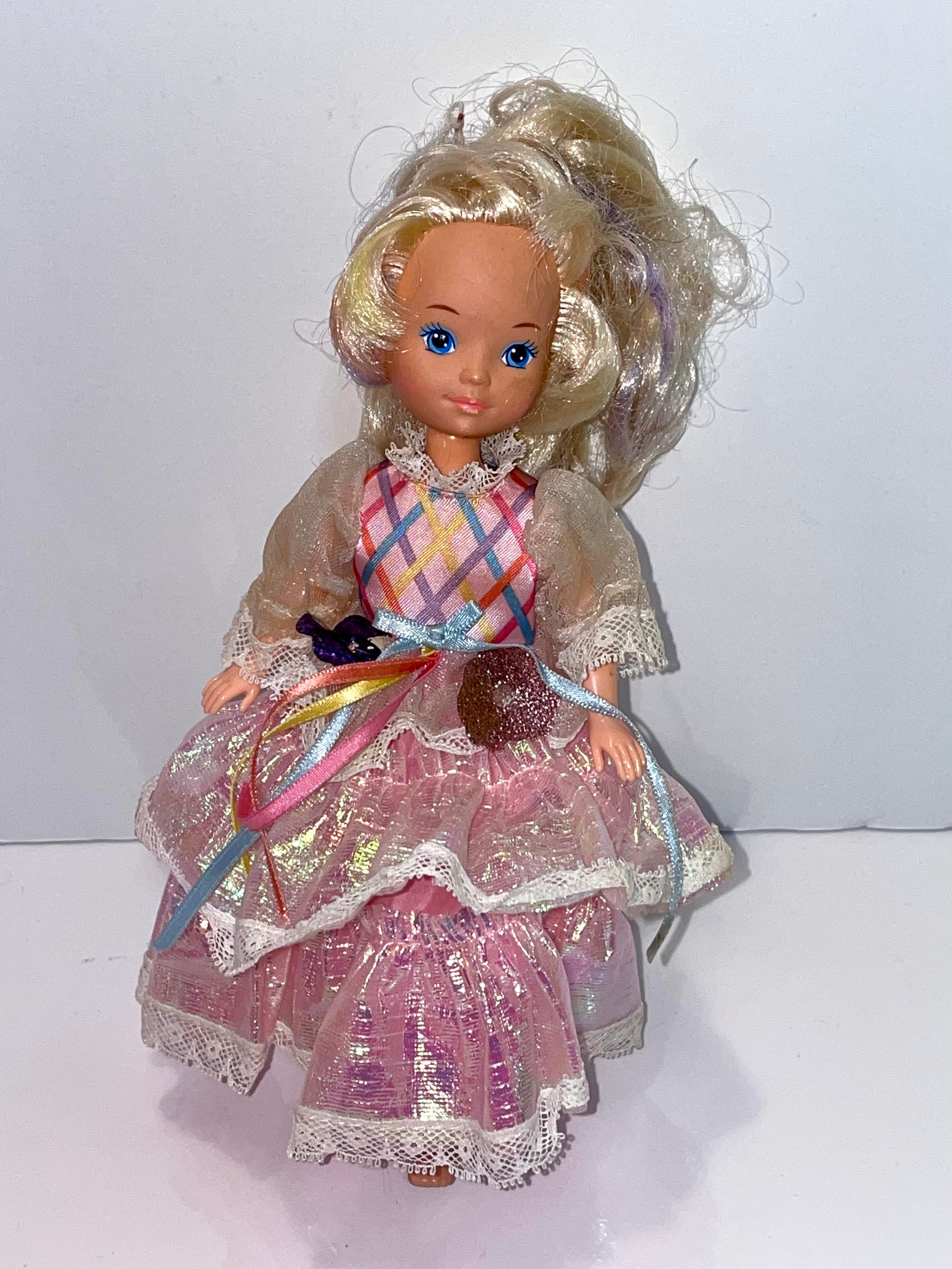 「かわいい～！」 TCFC Mattel Greetings American 1986 Lady Doll Locks Lovely シーツ・カバー
