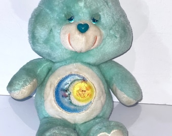 1983 American Greetings Kenner Care Bear Bedtime Bear full sized plush #2