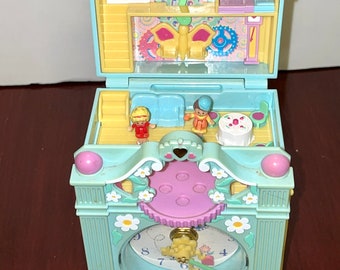 1991 mattel bluebird toys Polly Pocket clock. Works and extremely rare