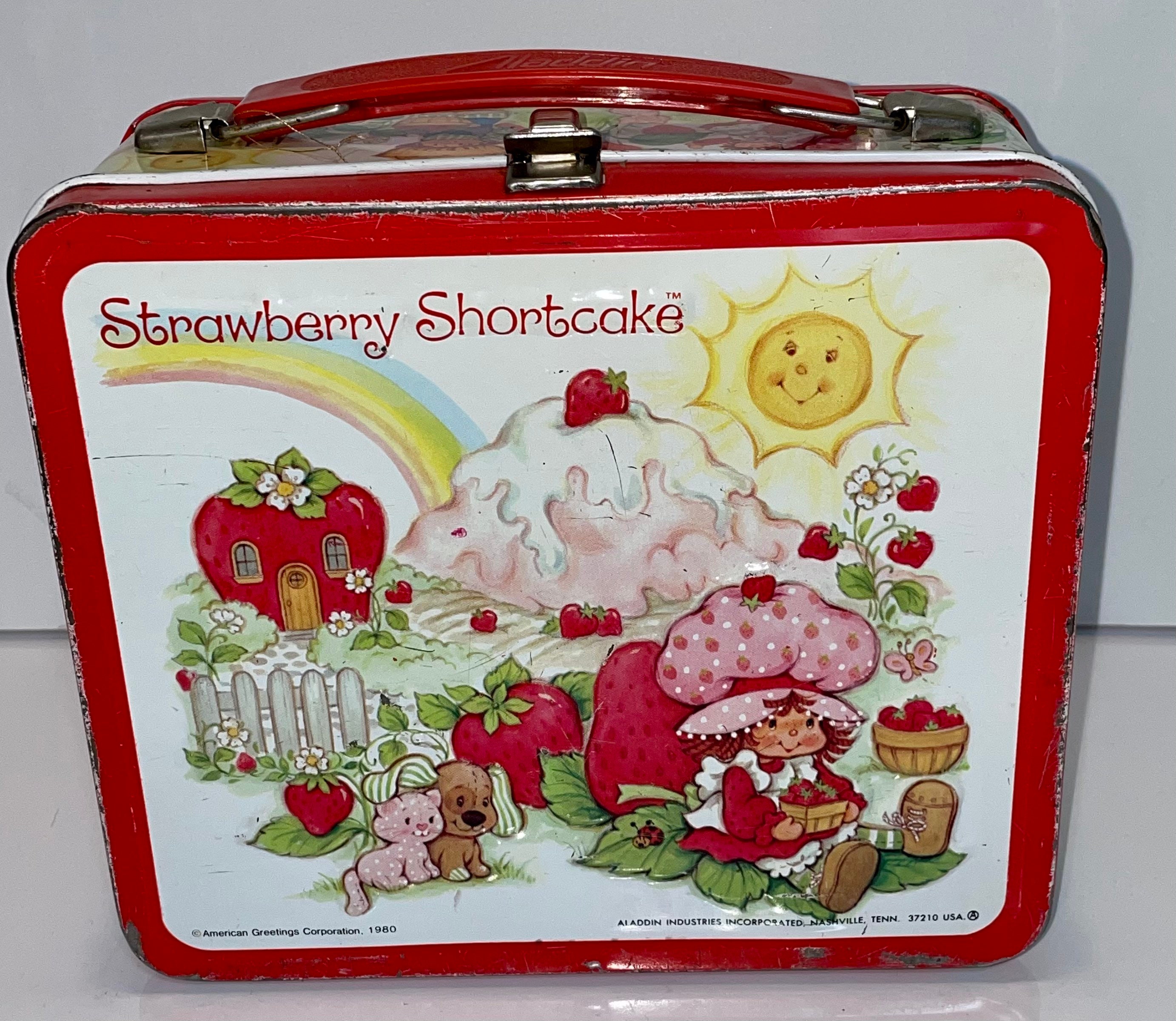 Strawberry shortcake vintage lunch box