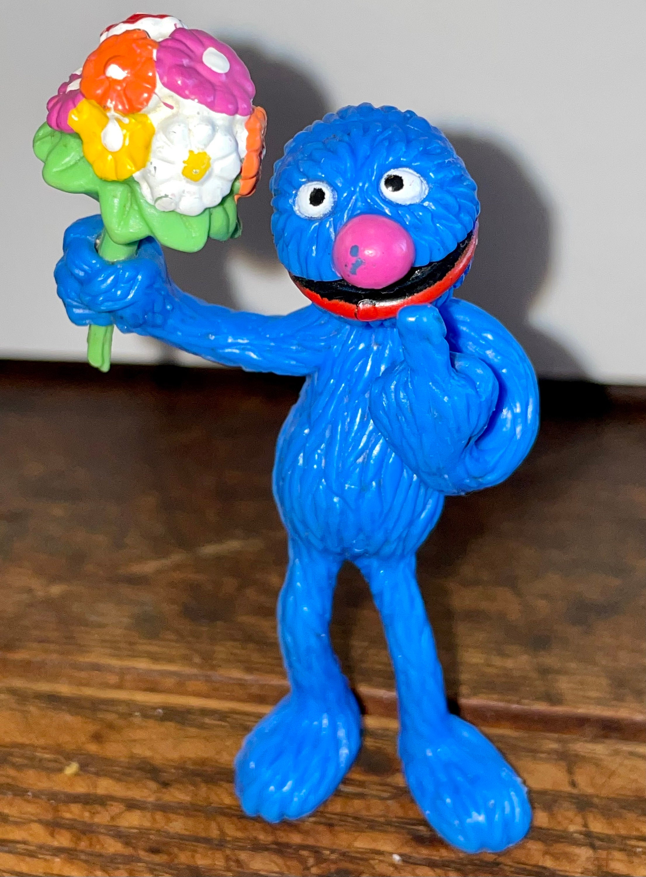 トップス 90s VINTAGE CHANGES - HORROR GROVER - Vintage Grover T Shirt 1990s Sesame Street Men's Large Blackout