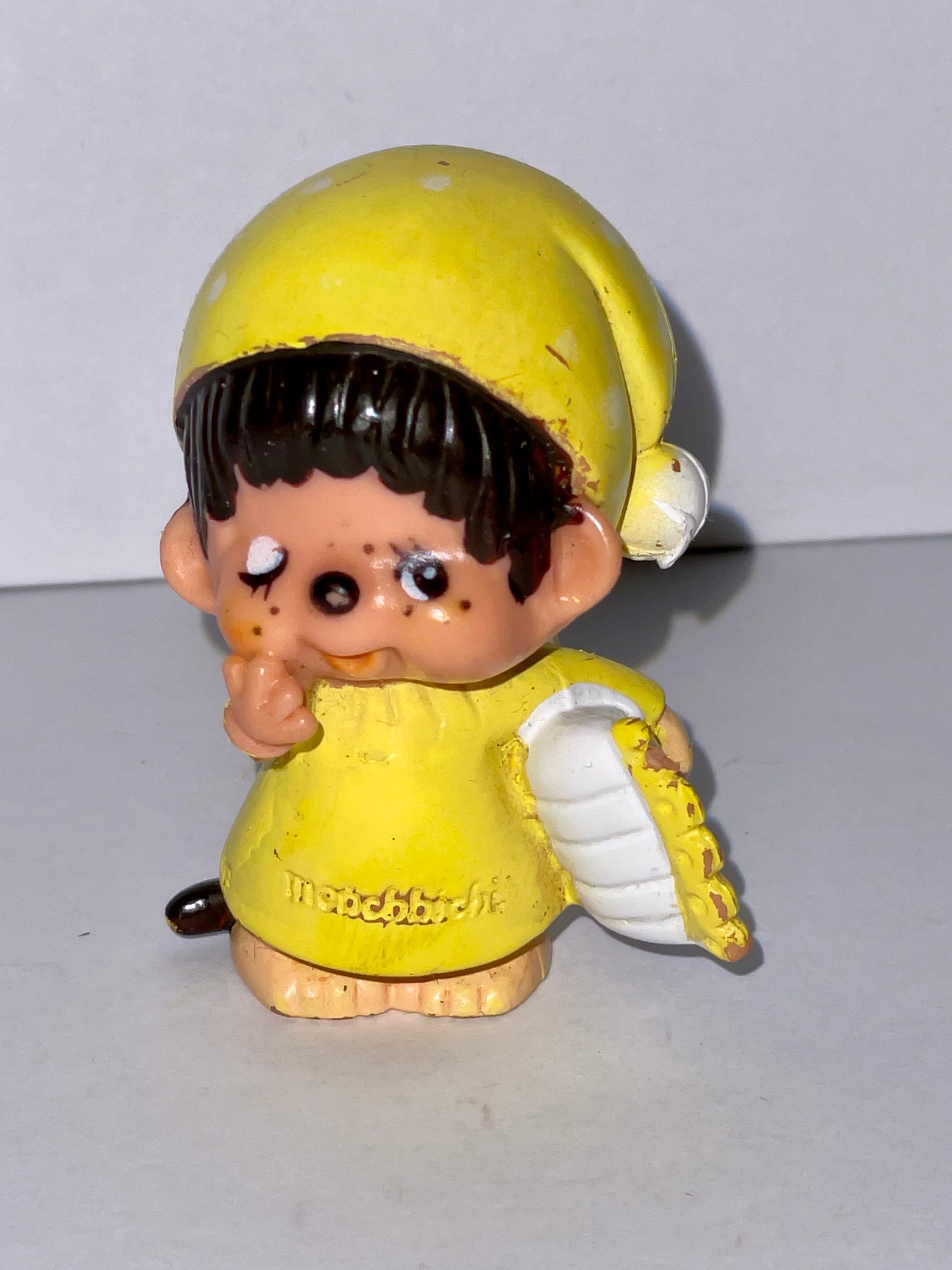 Vintage Original Sekiguchi Monchhichi Monkey PVC Figure With
