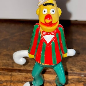 vintage applause Jim Henson Sesame Street Bert Barber shop quartet PVC figure JHP
