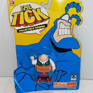 1994 Ban Dai Fox network the tick cartoon Dyna-Mole action figure doll mint in sealed package