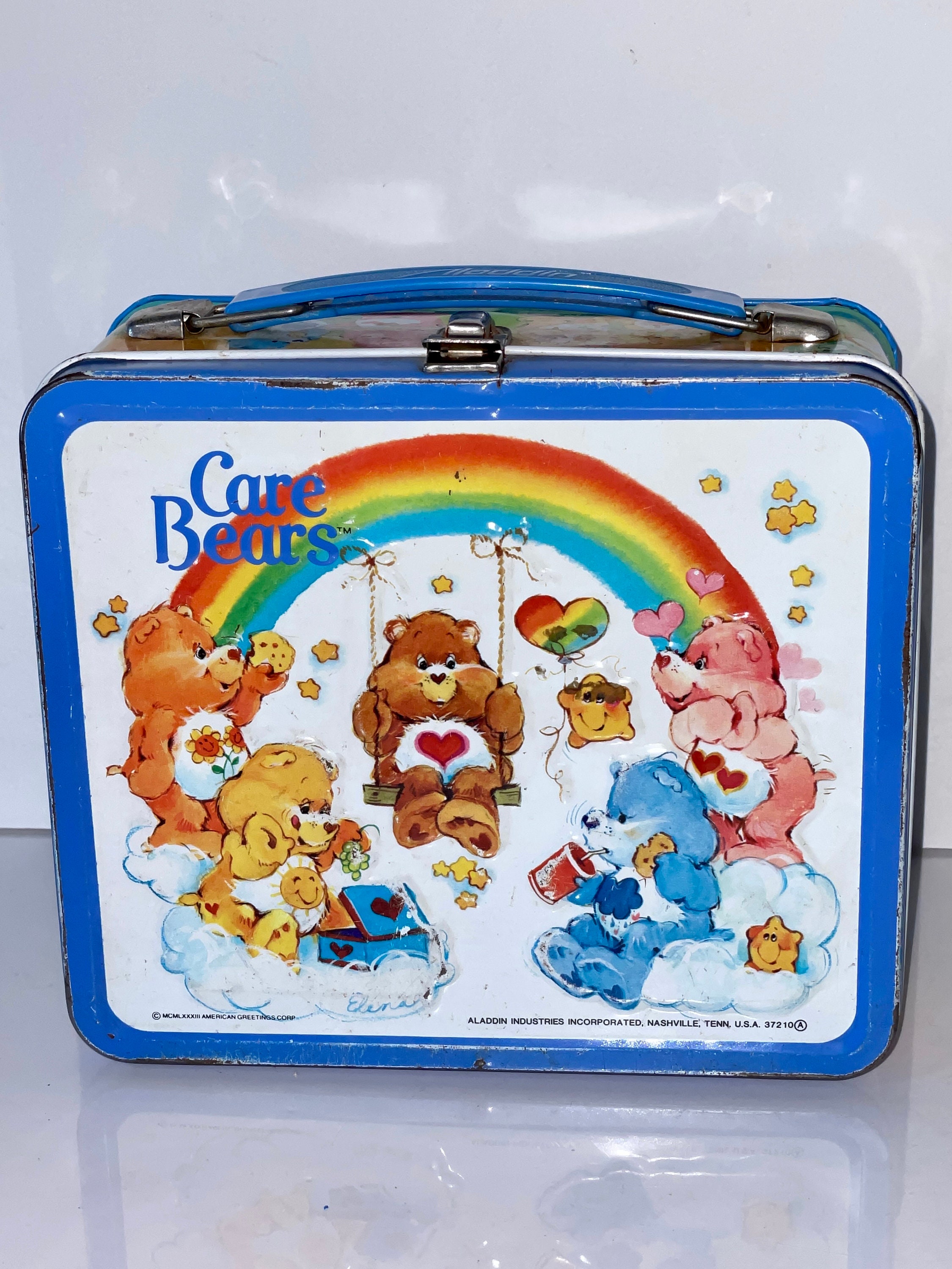 Vintage Aladdin Industries American Greetings Care Bears Metal
