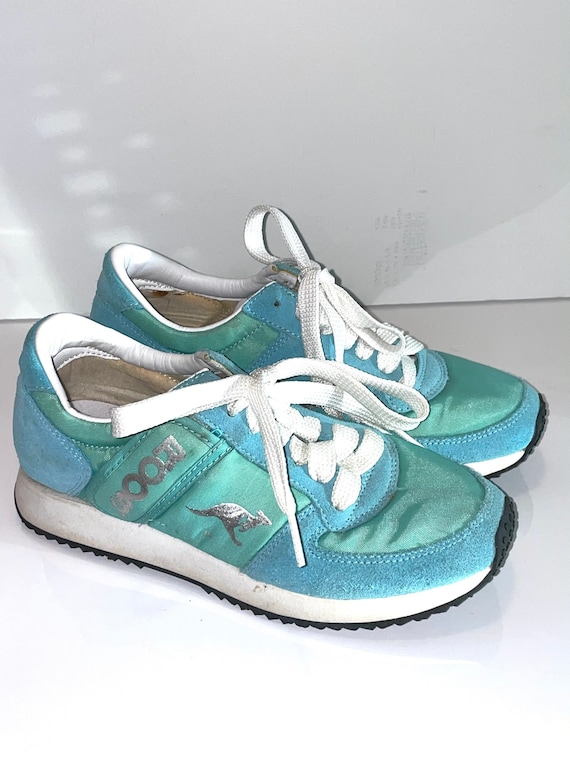 Vintage Kangaroos Ladies Blue Aqua Tennis Size 6 - Etsy