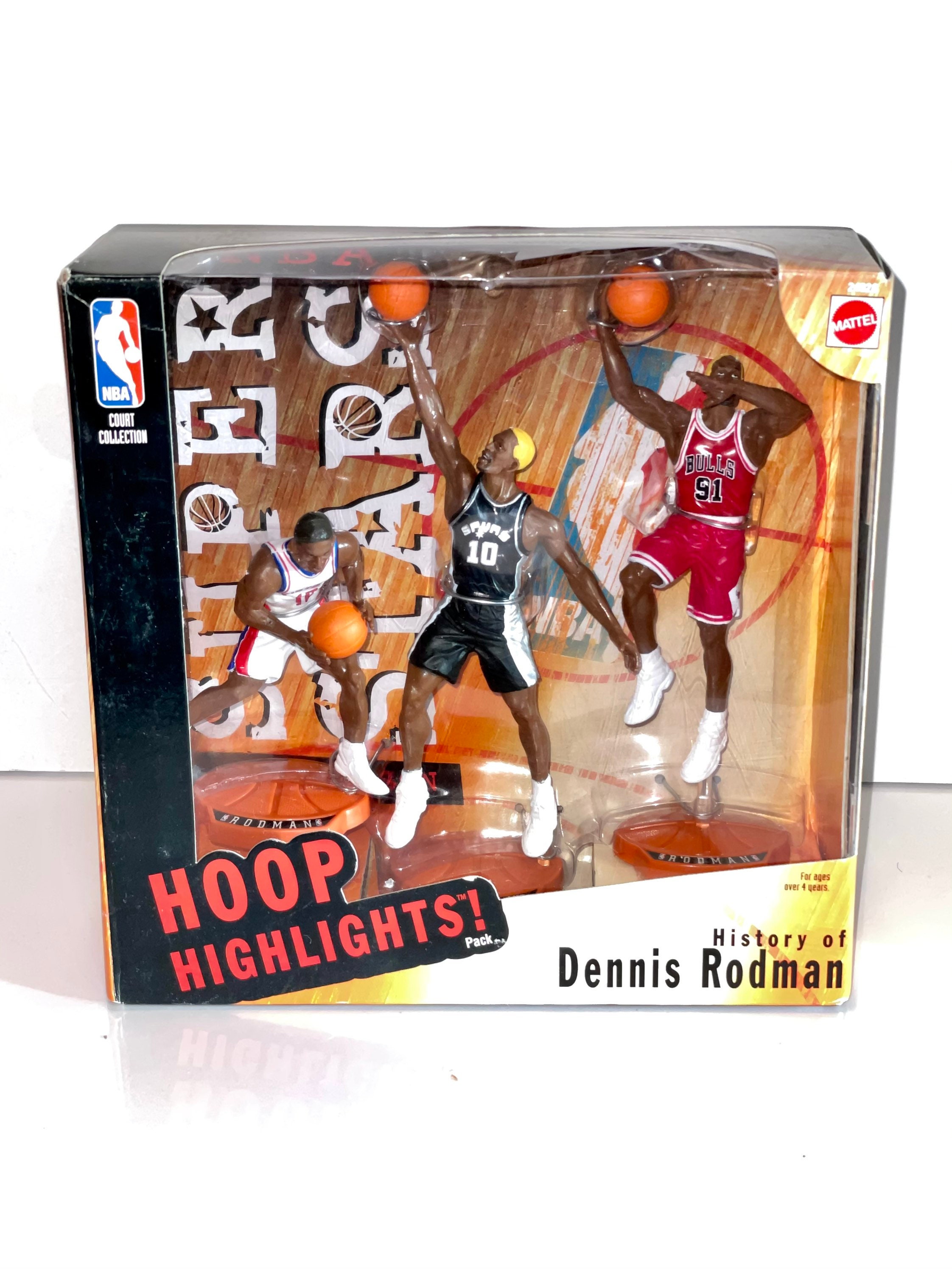 Custom 1:6 NBA Chicago Bulls Dennis Rodman Action Figure With 