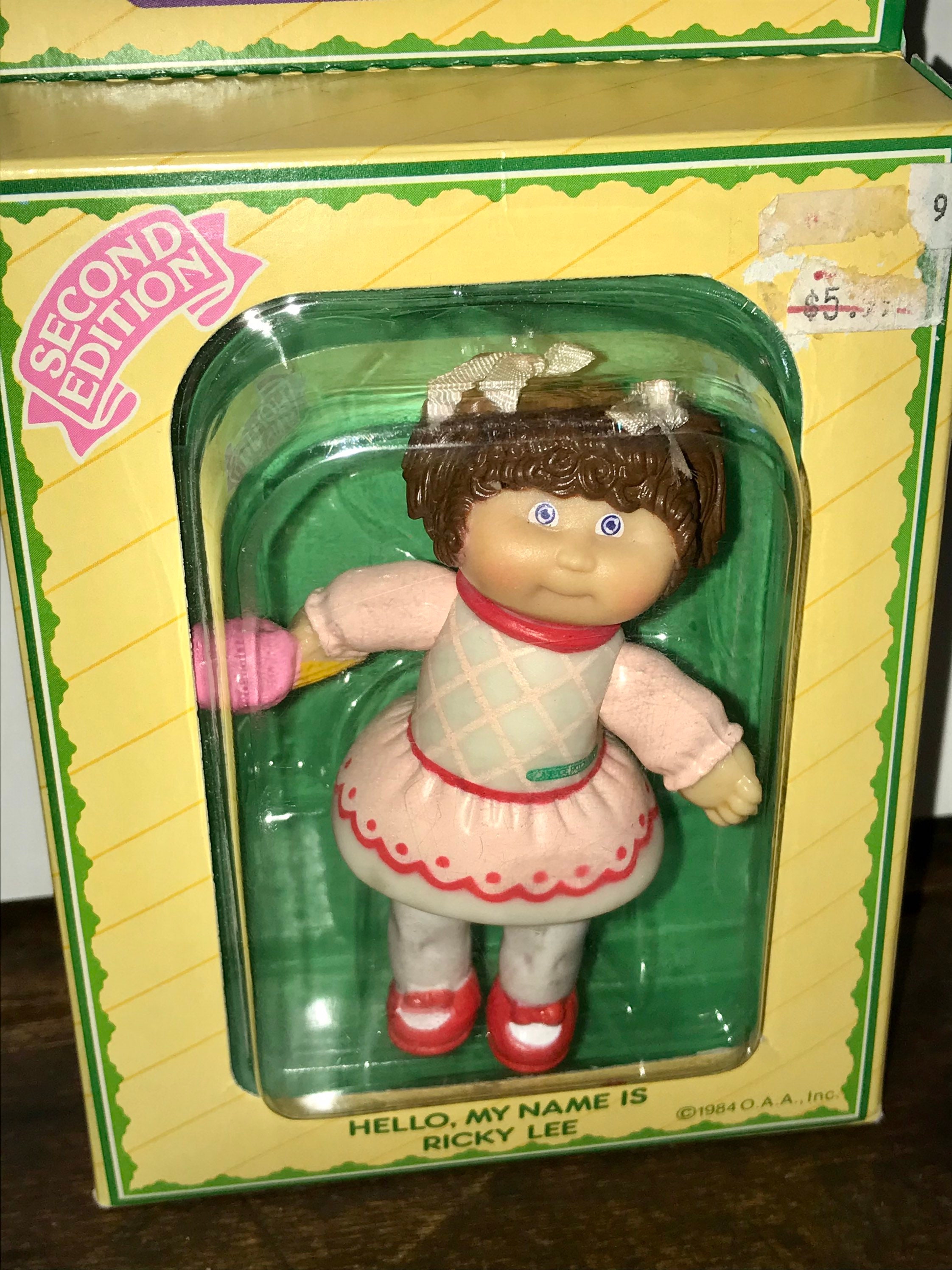 1984 CPK Cabbage Patch Kid Poseable Doll in Package Ricky Lee - Etsy