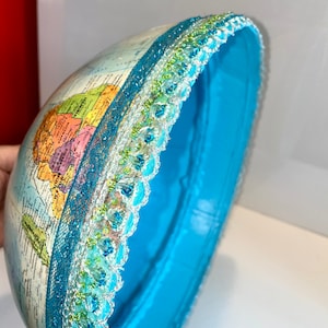 Vintage globe pendant lamp #1