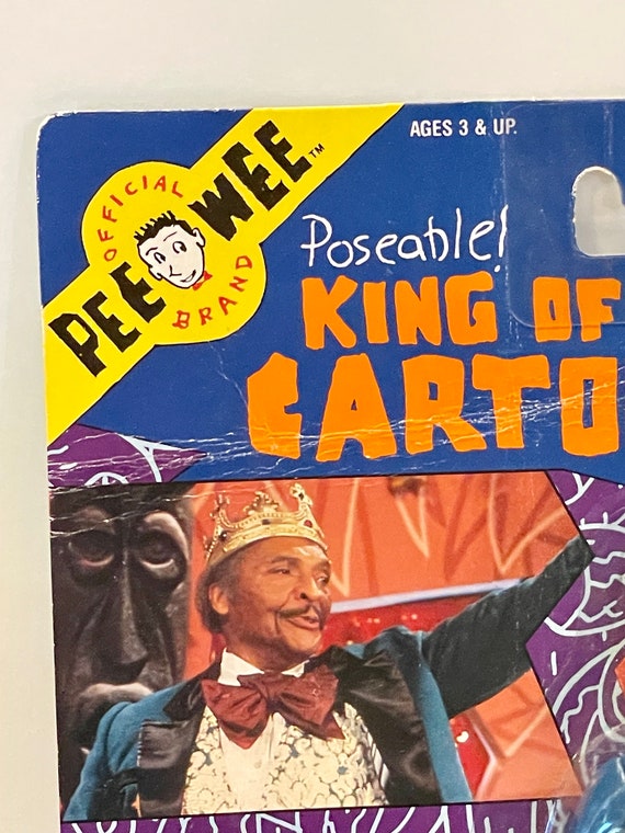 king of cartoons フィギュア peewee herman Matchbox Pee-Wee's Playhouse - King of Cartoons Action