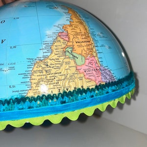 Vintage globe pendant lamp #5