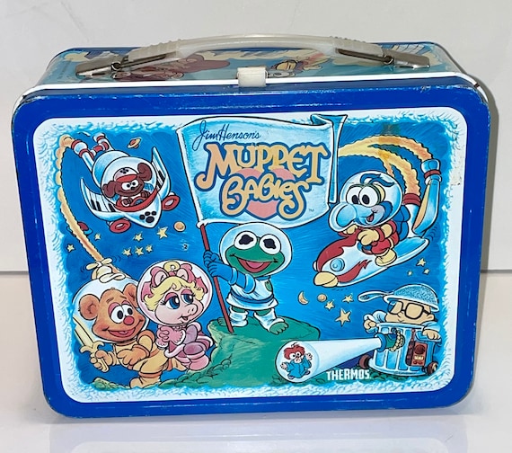 Vintage 1985 Aladdin Industries Jim Henson Muppet Babies Metal