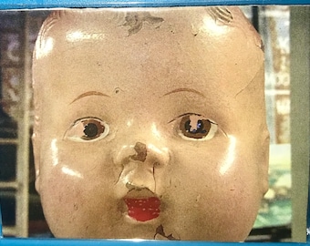 Imán de arte fuerte, imán de fotografía, imán de muñecas espeluznantes