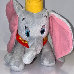 vintage Walt Disney Dumbo the elephant soft plush