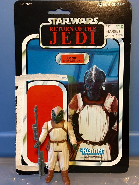 Original Star Wars Figure Klaatu sealed on card Toys Toys & Games