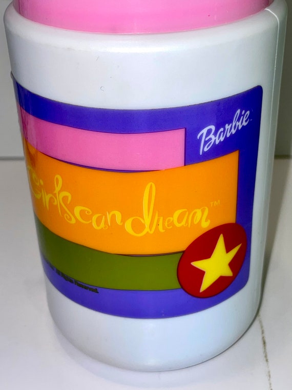 vintage 2000 Barbie Girls can dream thermos brand… - image 6