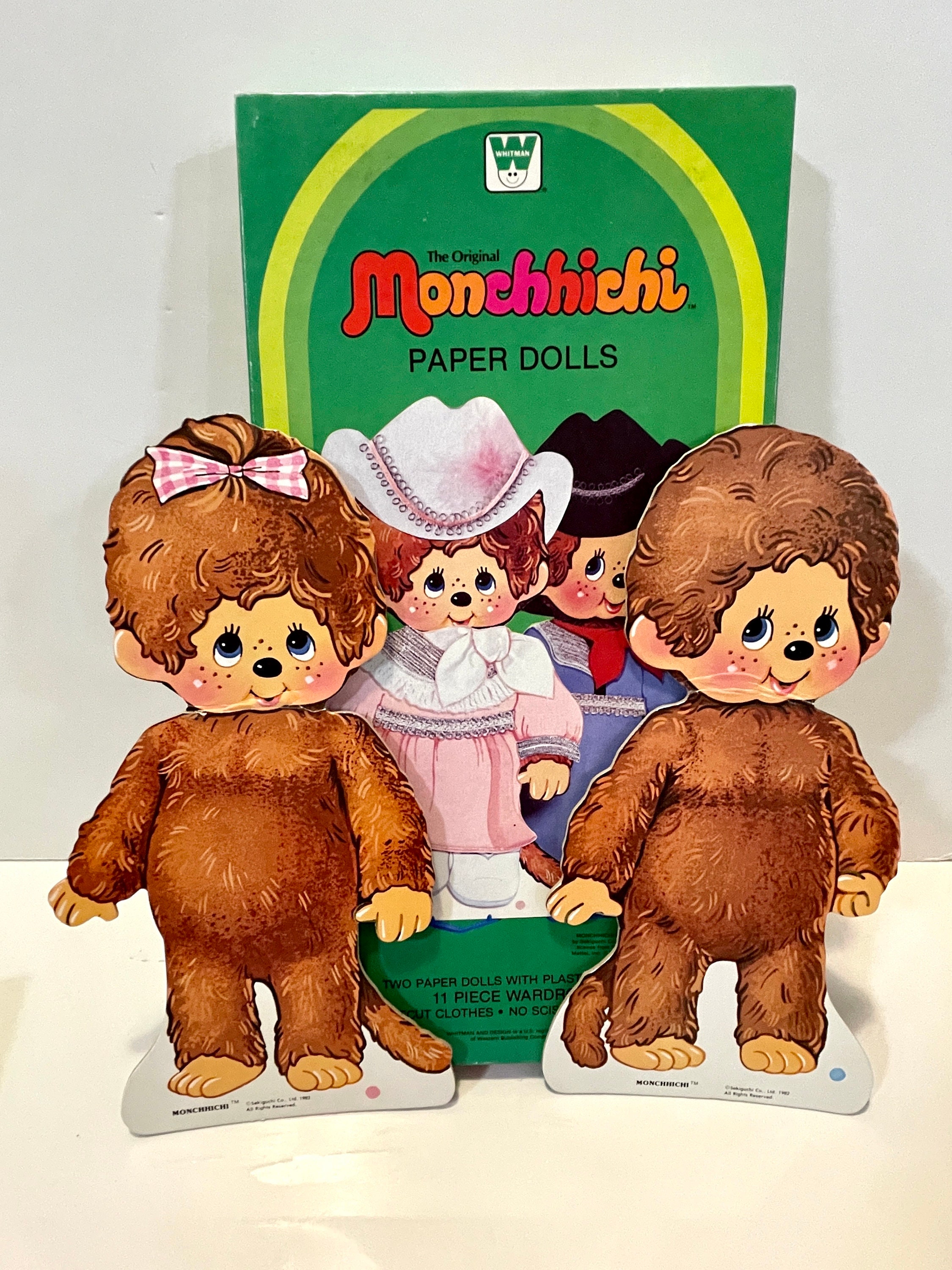 Vintage 1983 Whitman Orihinal Sekiguchi Monchhichi Monkey