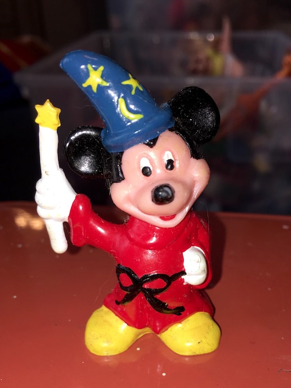 Vintage PVC Walt Disney Mickey Mouse Sorcerers Apprentice Fantasia