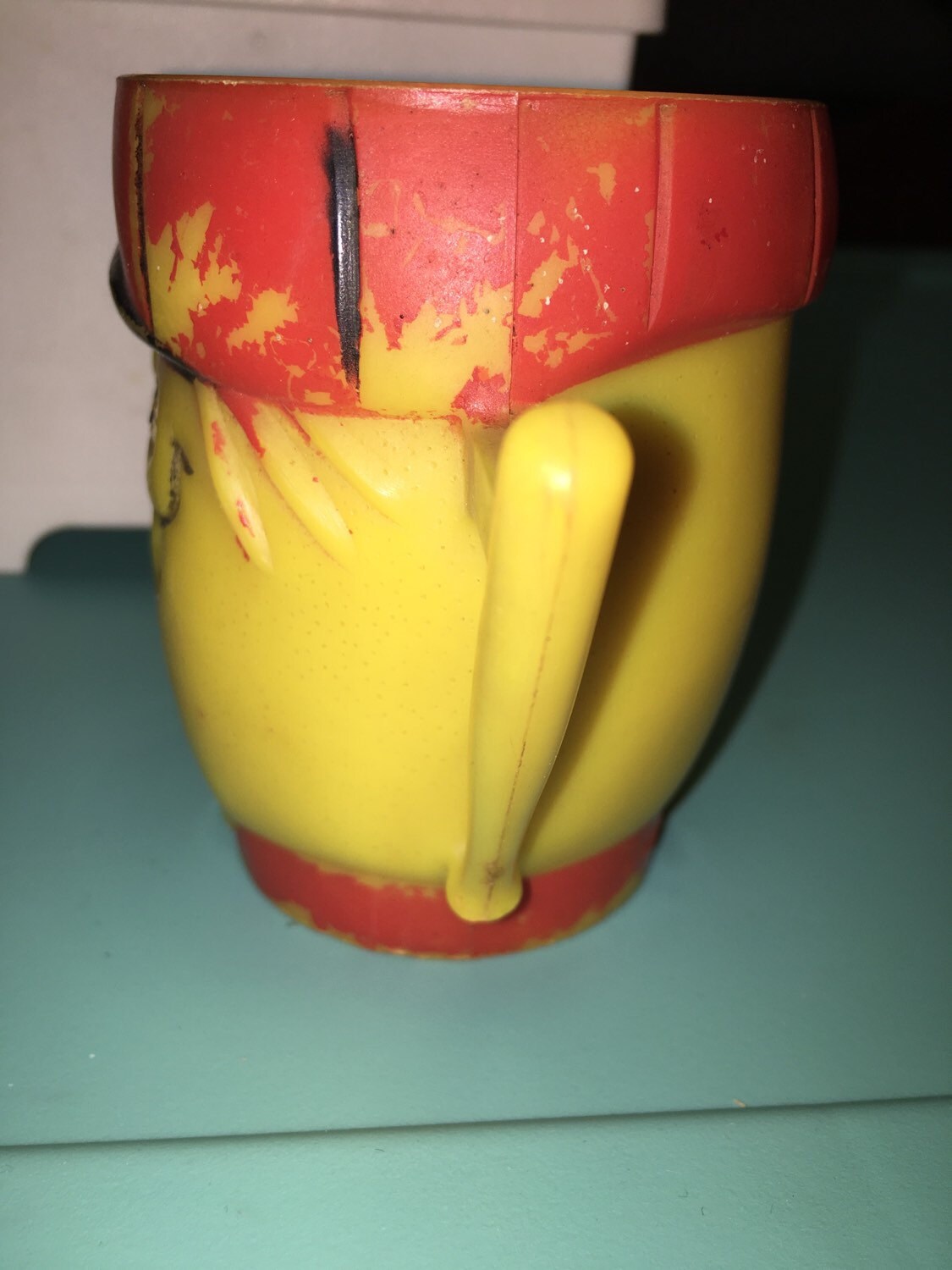 Vintage 1969 the Pillsbury Co funny face drink mix promo cup