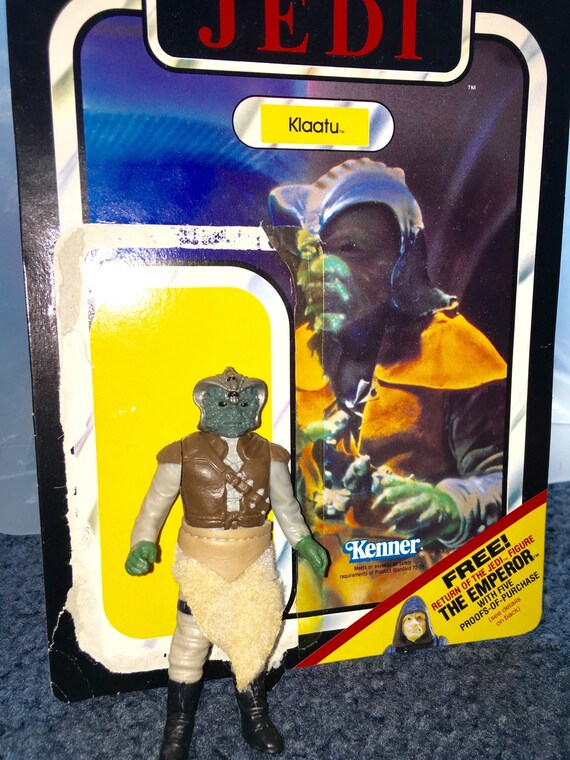 1980 Vintage Star Wars Return of the Jedi Klaatu Action