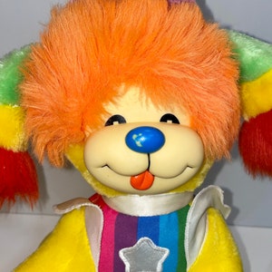 1983 Hallmark cards Rainbow Brite doll puppy brite the dog