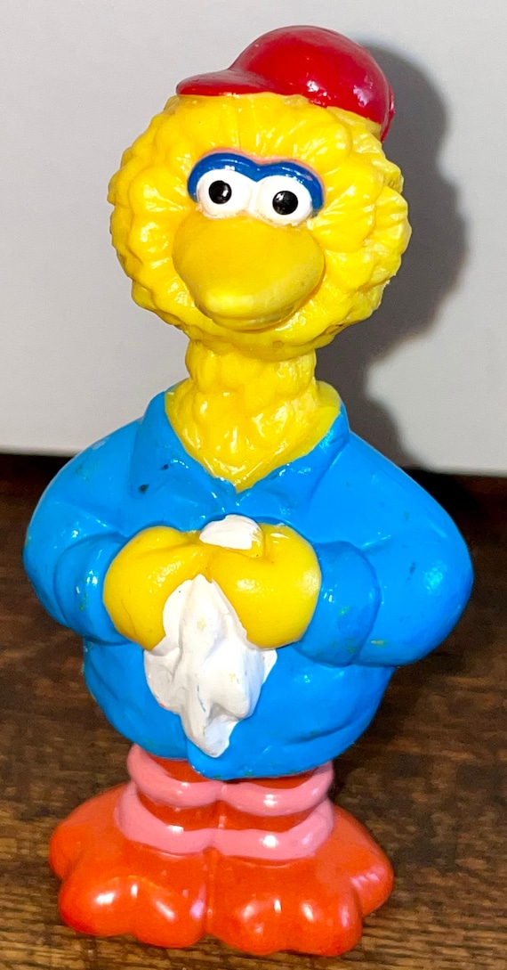 VINTAGE FIGURINE 1 RUE SESAME STREET JHP BIG BIRD +/- 8 cm ( MUPPET ) EUR 9,99 - FR
