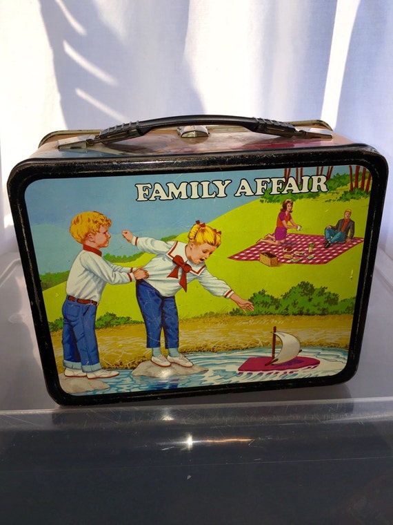 1969 Family Affair Tv Show Movie Thermos Buffy and Jody Mrs