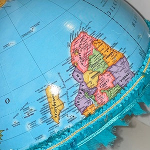 Vintage globe pendant lamp #7