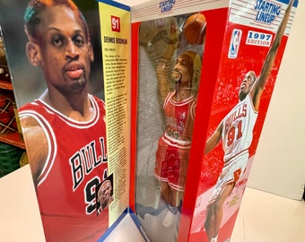 Vintage 1997 Edition Starting Lineup Chicago Bulls NBA