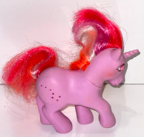 COSMIC VIVACHE 141 × BURTON PONY M My Little Pony Seawinkle Blue Sea Pony 1984 Hasbro MLP G1
