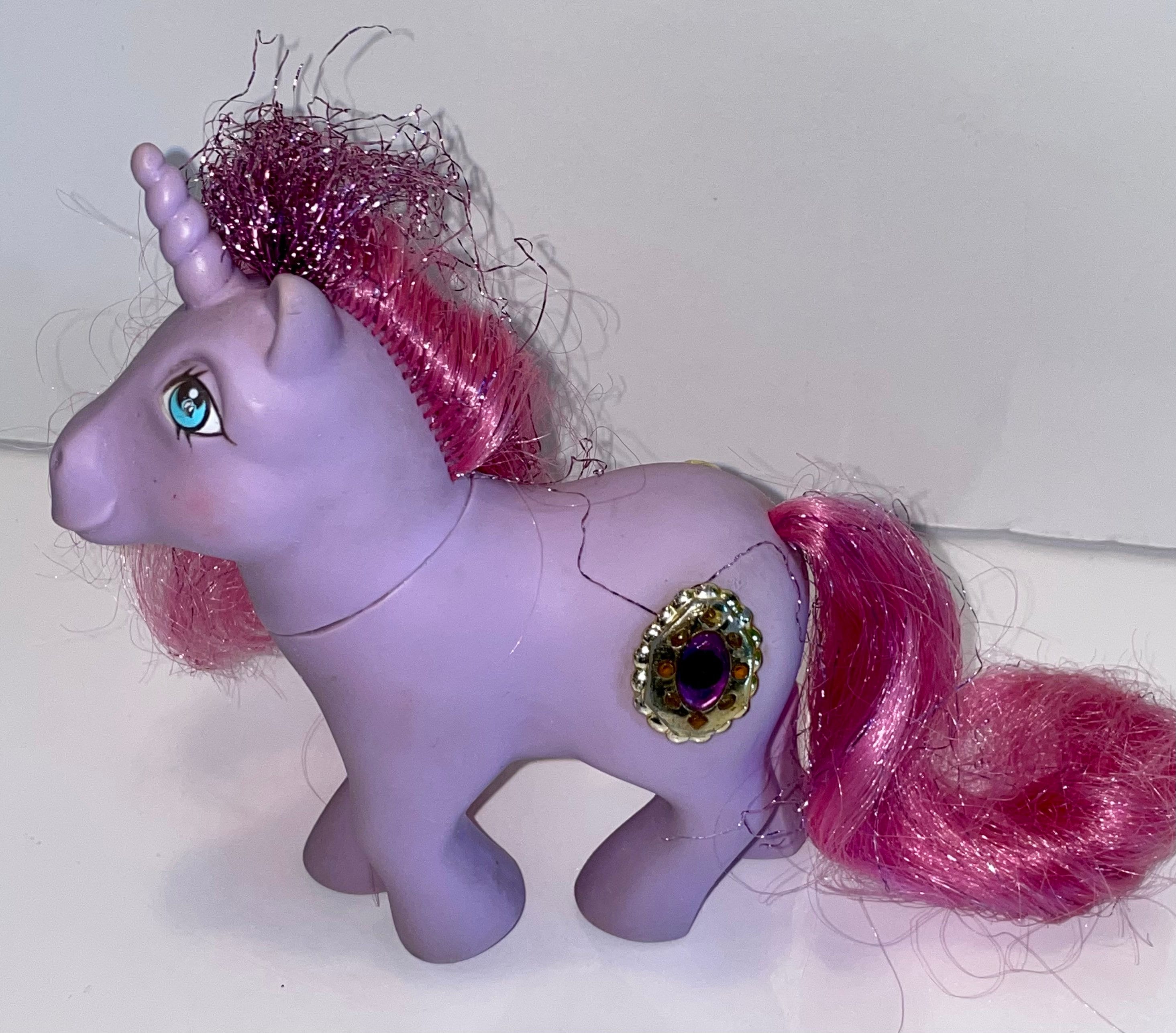 マイリトルポニー pony vintage Vintage My Little Pony Windy Rainbow Unicorn G1 1983 Purple