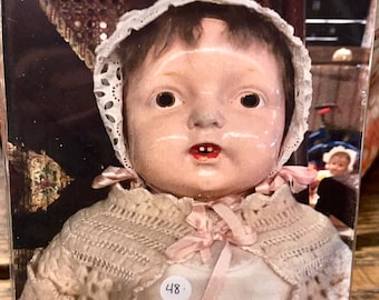 Imán de arte fuerte, imán de fotografía, imán de muñecas espeluznantes