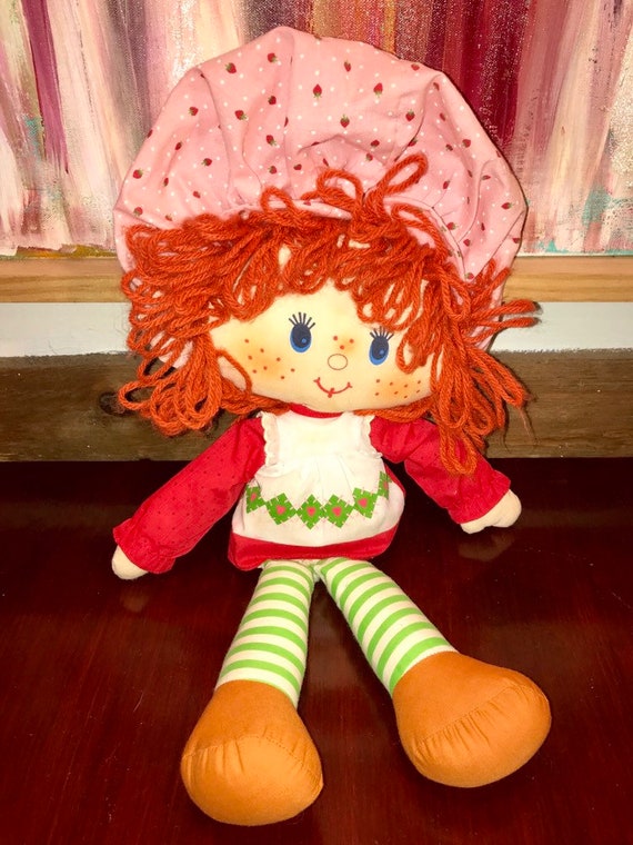 strawberry shortcake rag doll